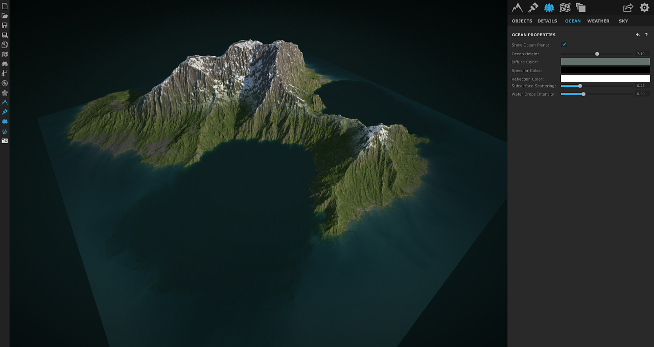 岛屿地形|三维|场景|ycalanchen - 原创作品 - 站酷 (zcool)