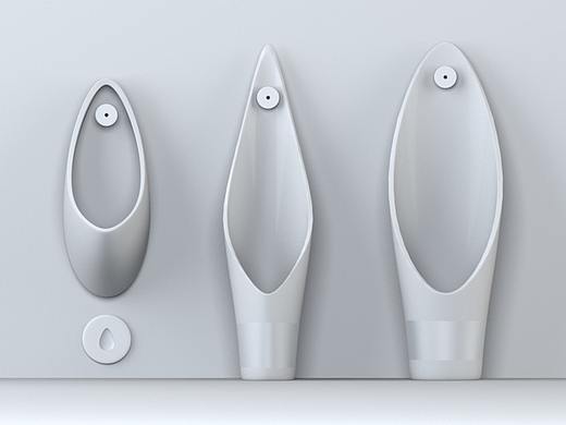 家用尿流检测小便器