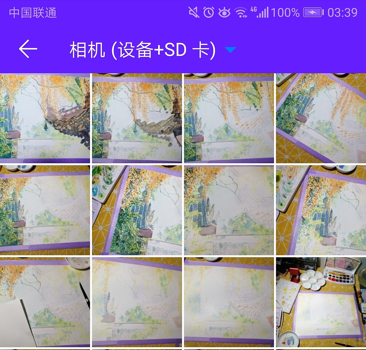 水彩风景（图ZMTQ2ODU5Mzg0） - 创作习作 - 站酷设计师浮屠yn原创素材 - 站酷ZCOOL