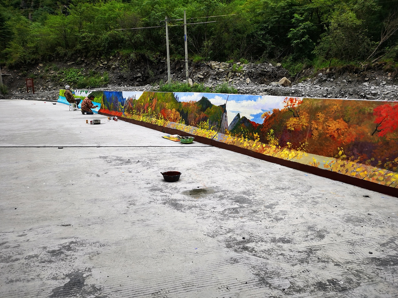 新农村壁画,乡村壁画,乡村文化墙