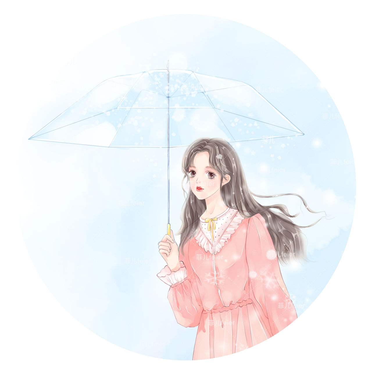 下雪天（图ZMjc2NjE2OTky） - 商业插画 - 站酷设计师feier123原创素材 - 站酷ZCOOL