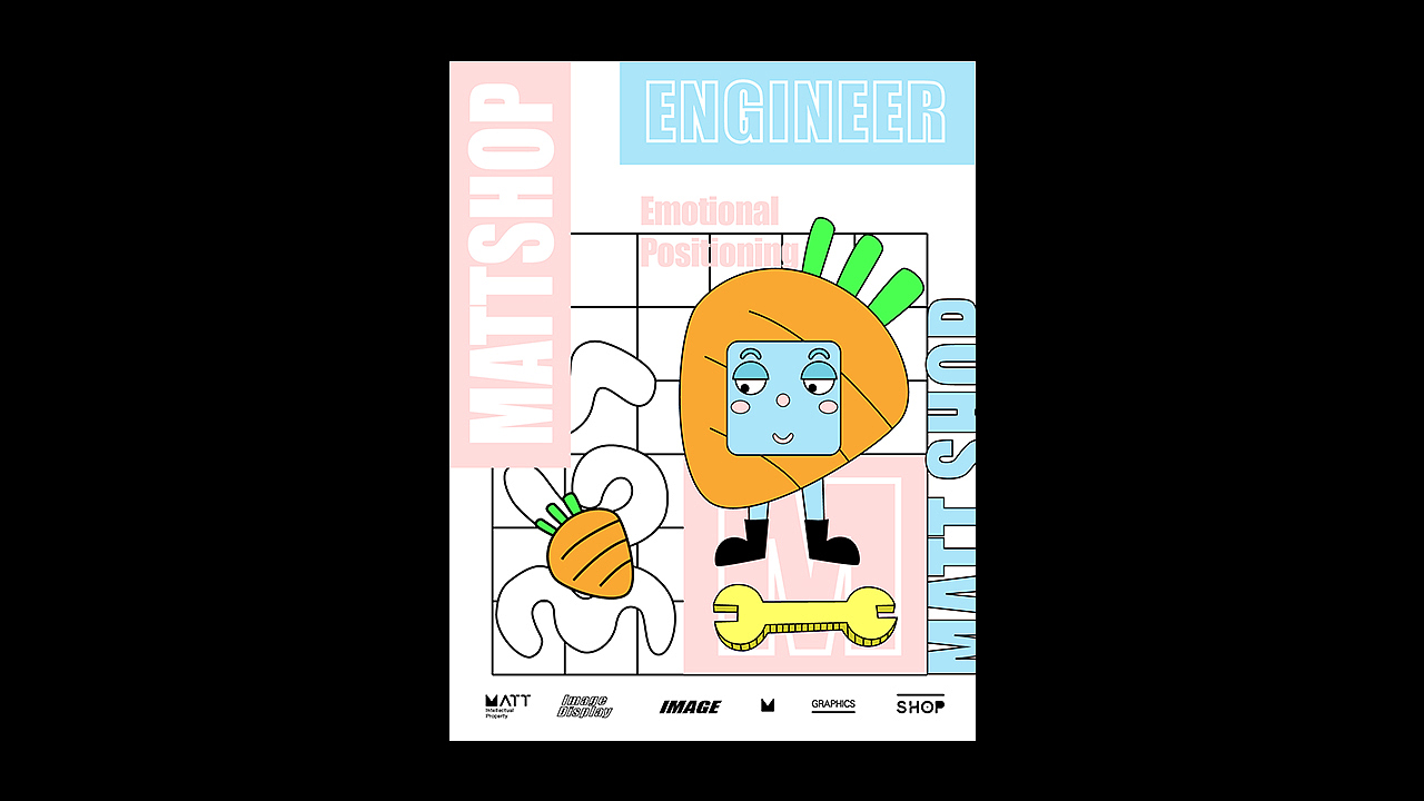 你好大海 & 全球ip设计实验室/作品《MATT》IP形象设计（图ZMjA0ODIxMTk2） - 品牌 - 站酷设计师你好大海品牌设计原创素材 - 站酷ZCOOL