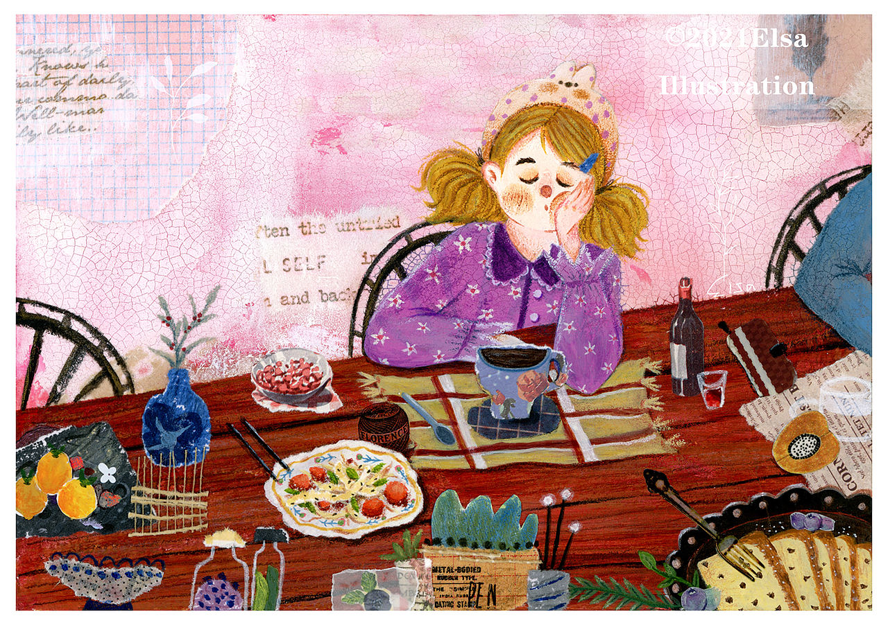 最近的一部分作品合集(图ZMjY4NjUzODgw) - 儿童插画 - 站酷设计师艾莎Elsa原创素材 - 站酷ZCOOL