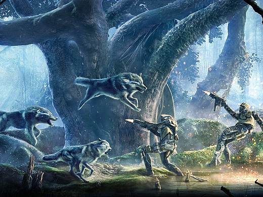 《丛林》合成练习