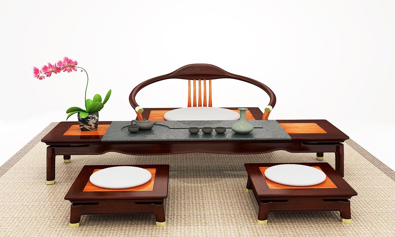 新中式，茶室《禅居》系列