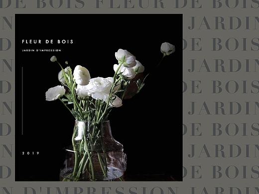 Jardin d'impression花店品牌设计