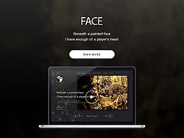 FACE电商网页设计