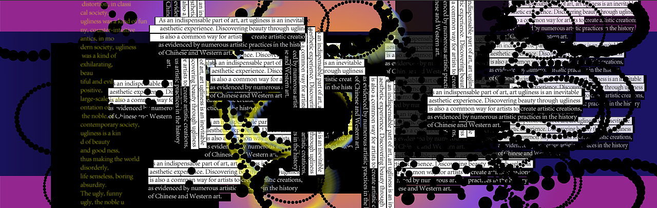 抽象图形 | 科技感 | ⚪与文字的畅想 | 视觉