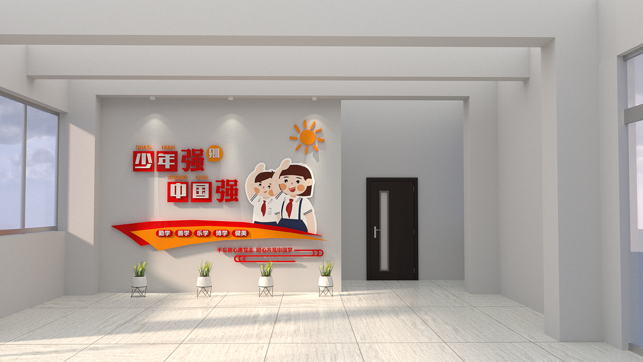 校园文化墙设计（图ZMjk0ODI4OTMy） - 其他平面 - 站酷设计师影尚设计工作室原创素材 - 站酷ZCOOL