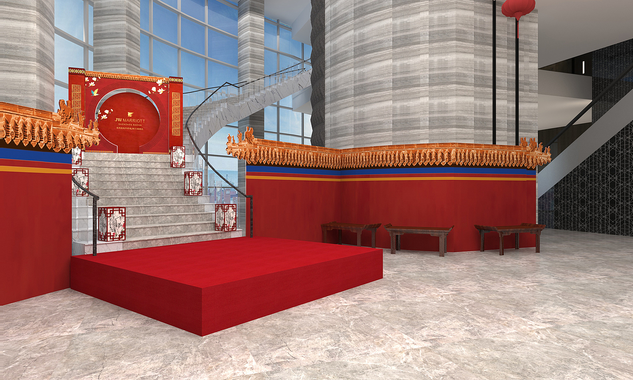 前海JW万豪-月饼品鉴会（图ZMjM0MTIzMDgw） - 舞台美术 - 站酷设计师MetaArtViews原创素材 - 站酷ZCOOL