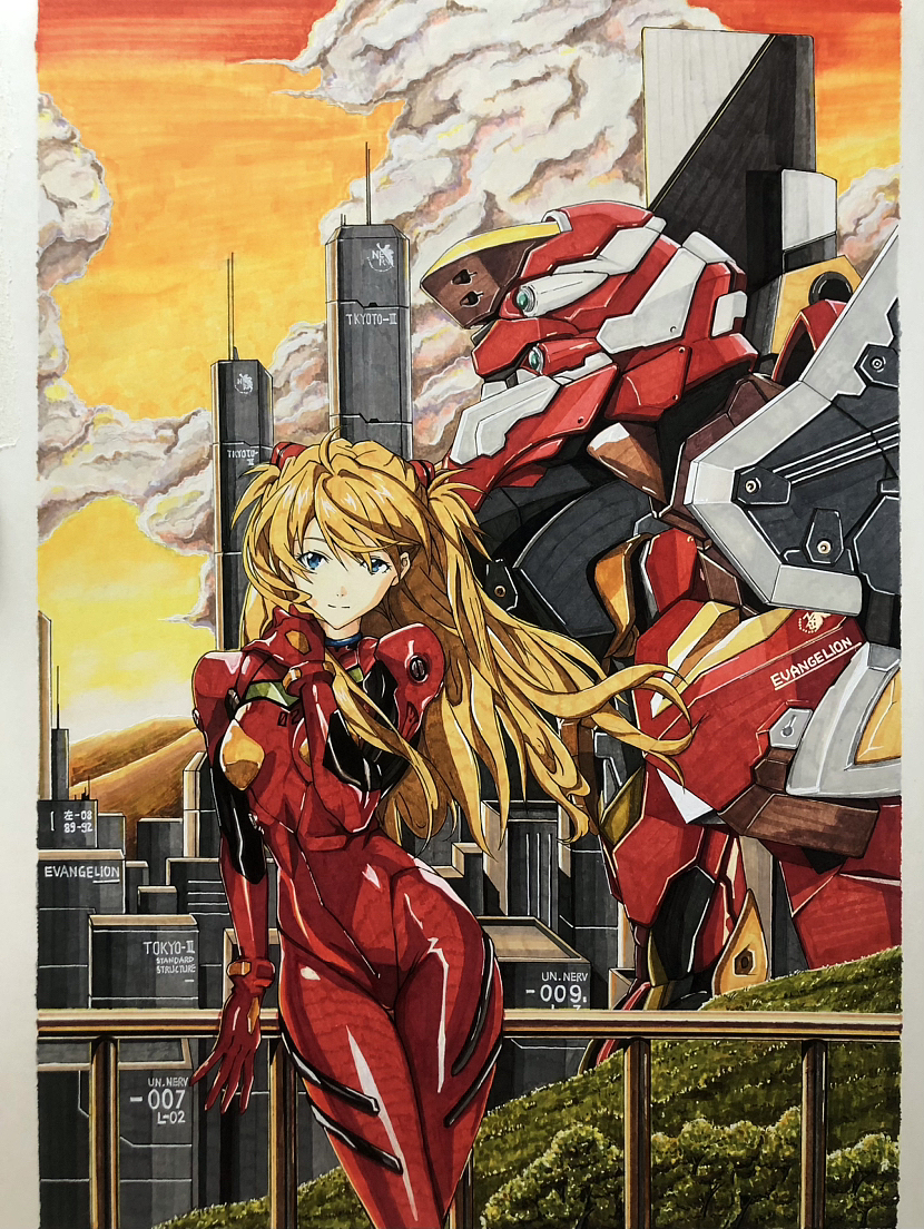 灌篮高手+EVA明日香