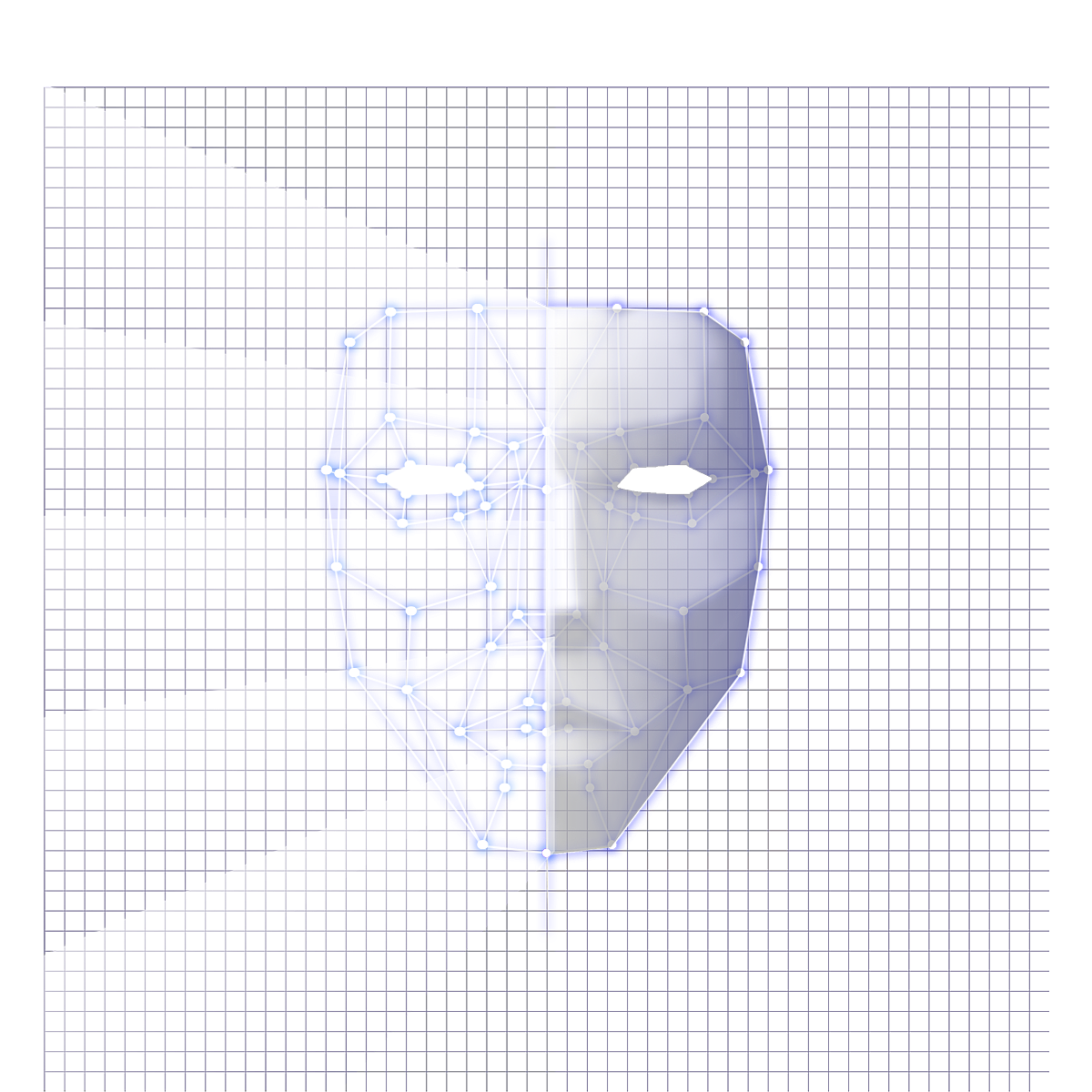 各种人脸扫描素材