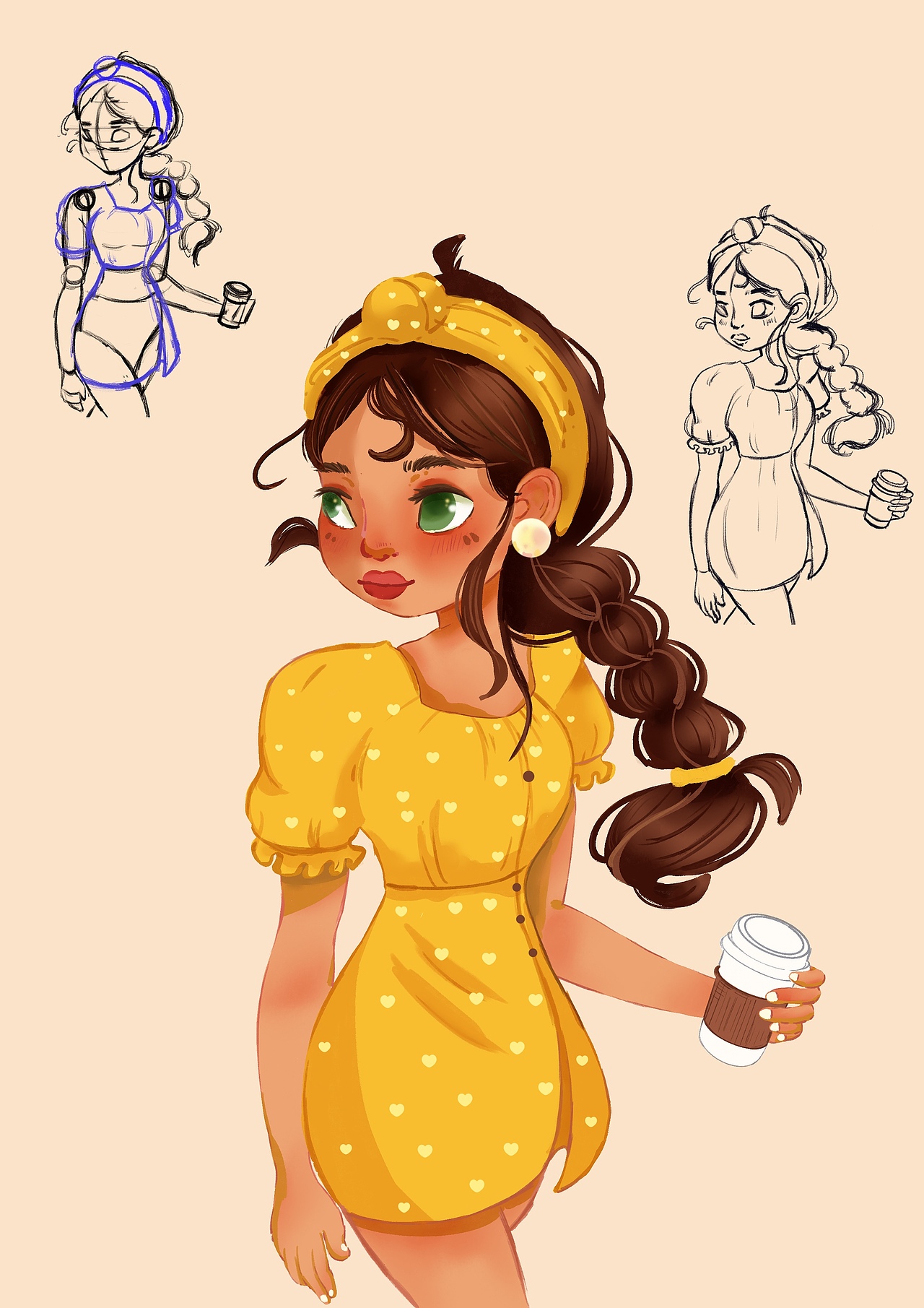 欧美女孩（图ZMzQ5MDMxOTA0） - 创作习作 - 站酷设计师小熊梦游日记原创素材 - 站酷ZCOOL