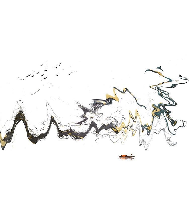 海华之家 大板 打印画 图库