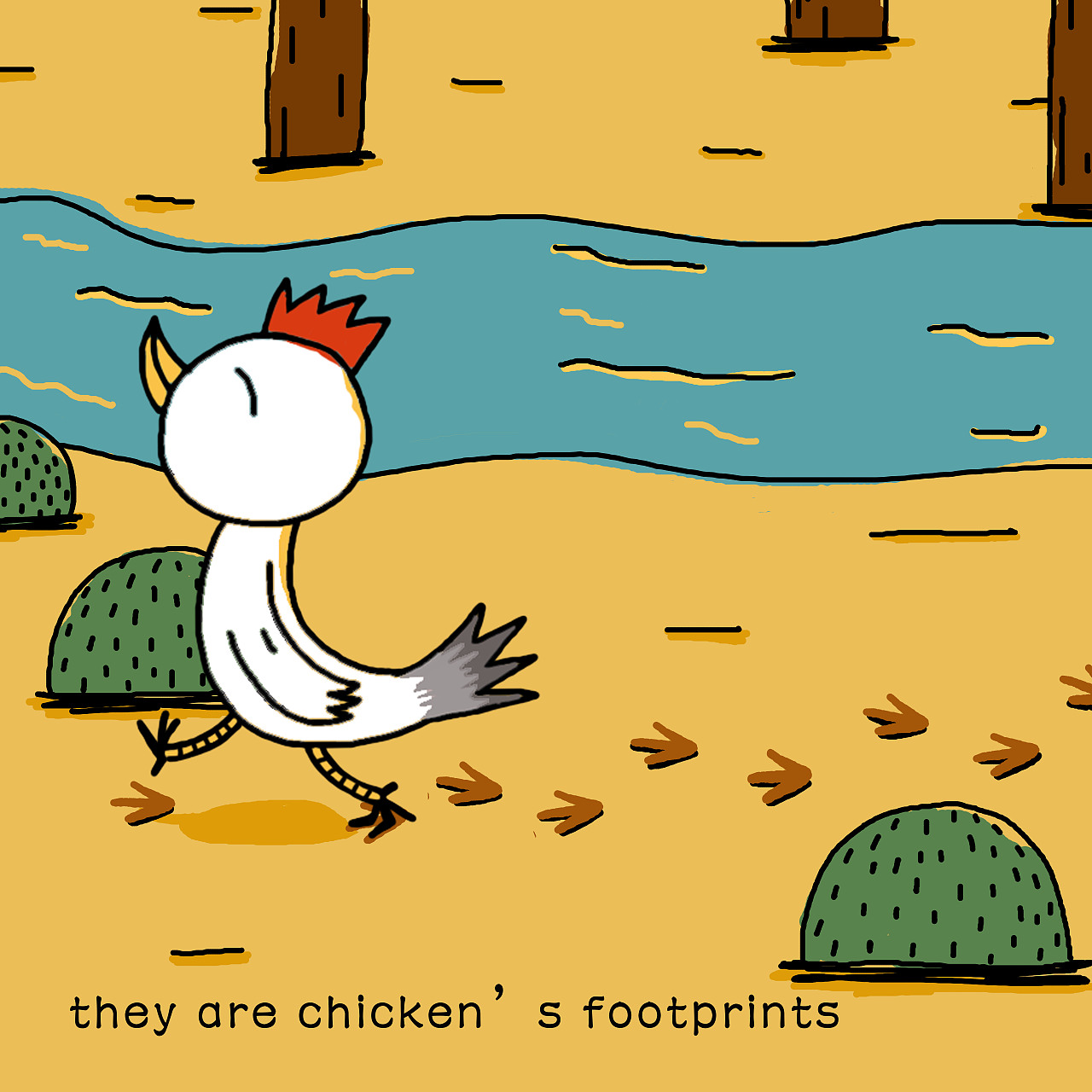 英语绘本这是谁的脚印已出版勿做商用