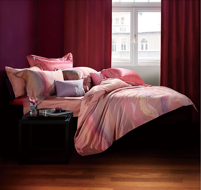 色织提花床品设计