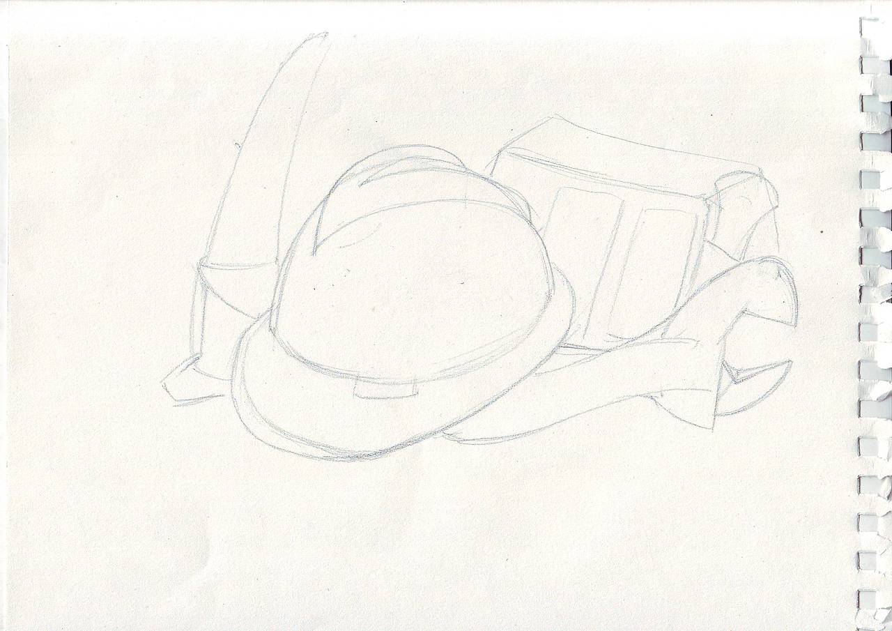 纸上涂鸦小作 4幅 过程图（图ZMTY4Njg2NDg=） - 绘画 - 站酷设计师傅淳强画者之旅原创素材 - 站酷ZCOOL