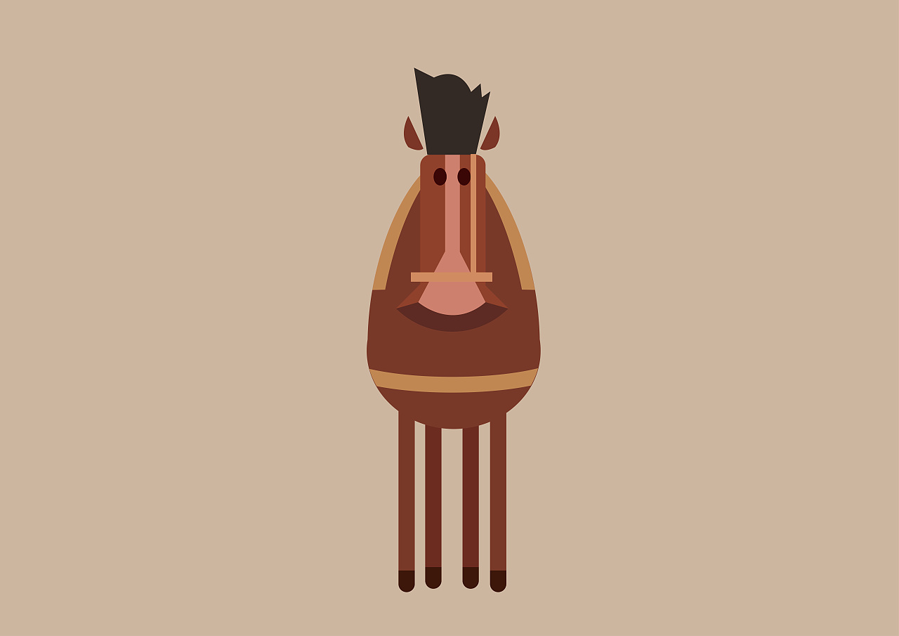 动画人物|平面|图案|tian学深 - 原创作品 - 站酷 (zcool)