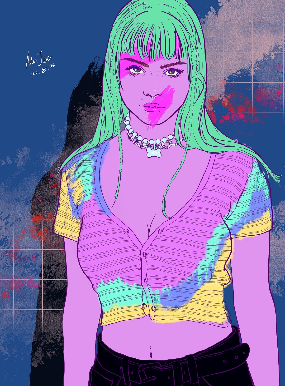 玫瑰男孩,玫瑰女孩。