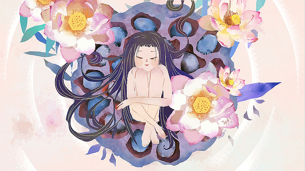 荷（图ZODk3MDk2ODg=） - 创作习作 - 站酷设计师怪咖的小时候原创素材 - 站酷ZCOOL