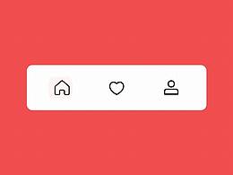 标签栏动效