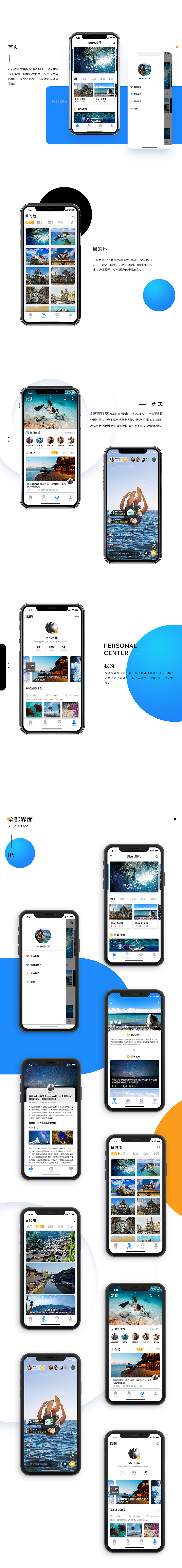 Start旅行—概念APP设计V1.0（图ZOTk4MzkwNjA=） - APP界面 - 站酷设计师Metaphysic彭半仙原创素材 - 站酷ZCOOL