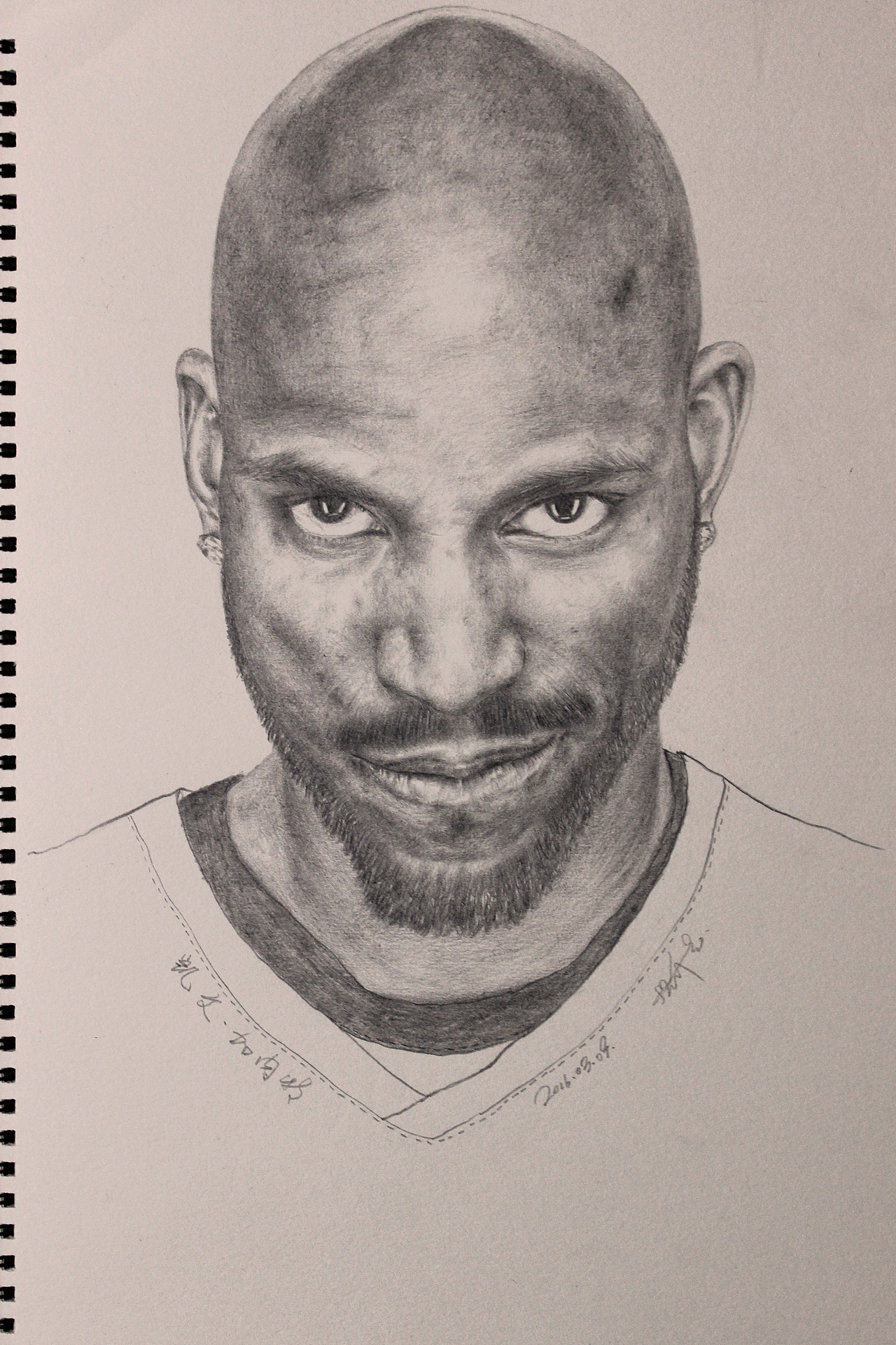 素描作品-nba球星