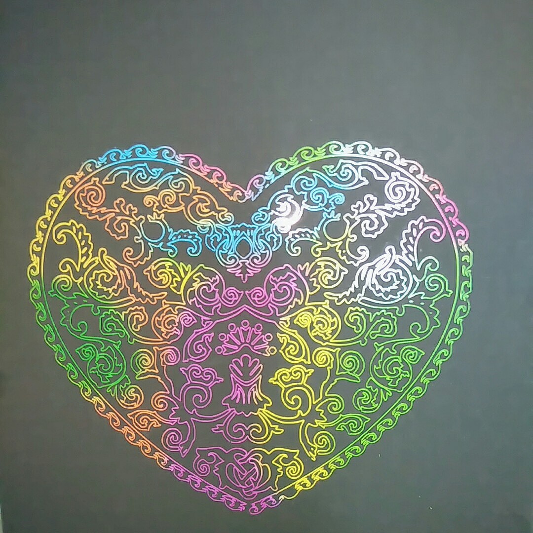 陆续上传我三年来的刮画作品