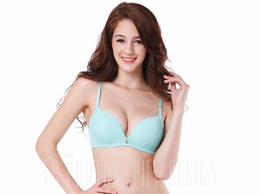 女装内衣淘宝天猫电商模特内景纯底摄影
