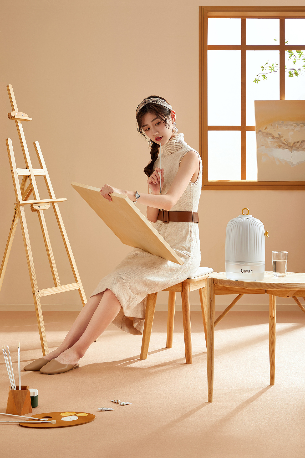 电商场景拍摄-除湿机 加湿器