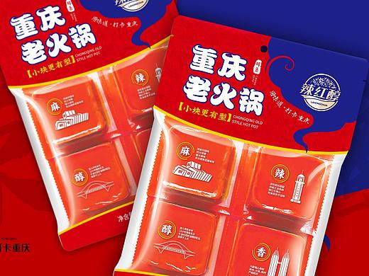 辣红醇（文创重庆）火锅底料包装设计