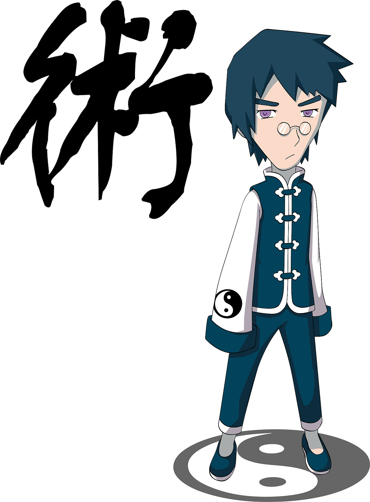 一组给以前同事画的设定图