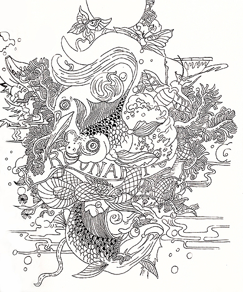 日涂（图ZMzMyNzM0NTI=） - 艺术插画 - 站酷设计师粥迷原创素材 - 站酷ZCOOL