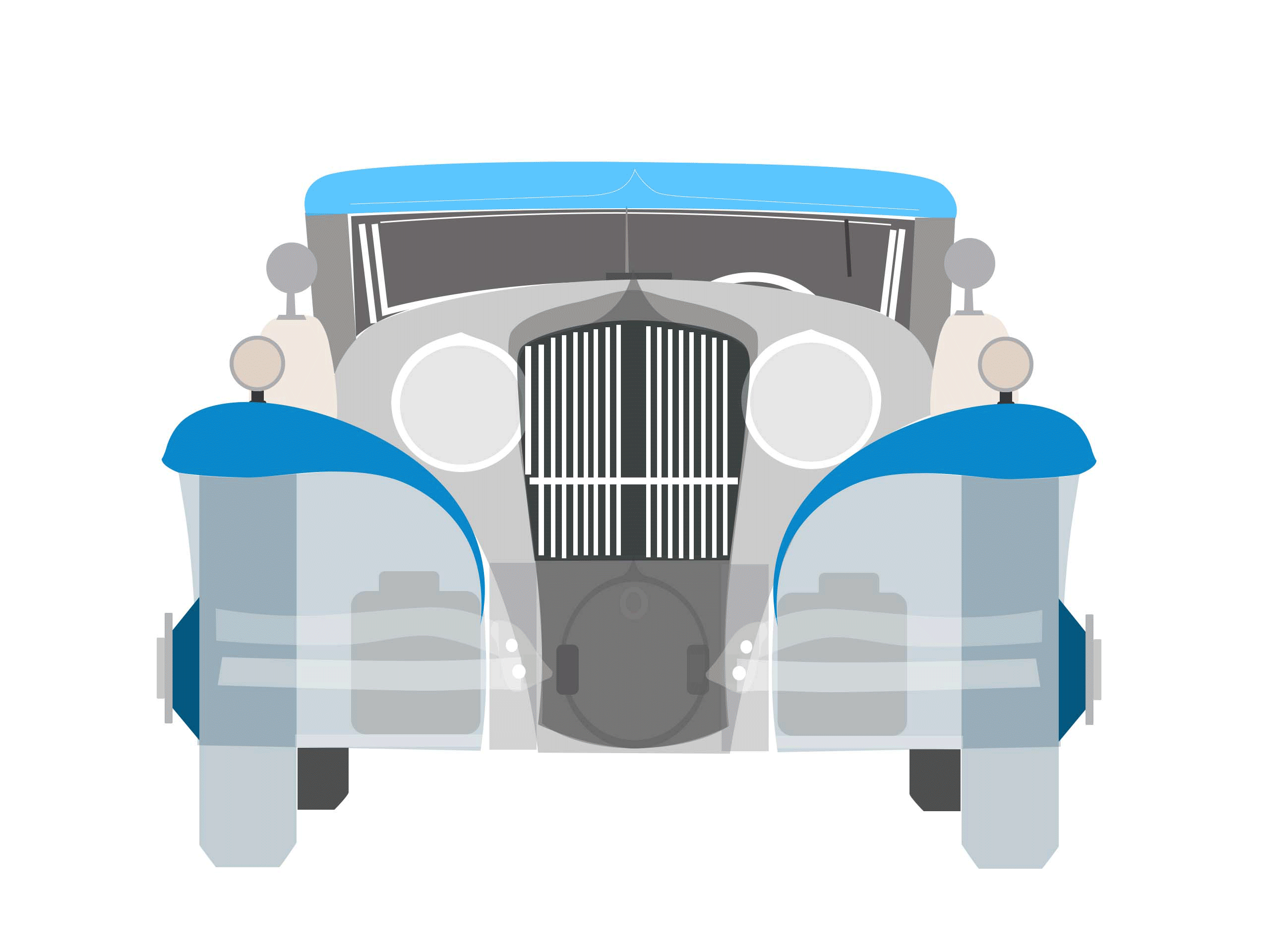 手绘老爷车（图ZNTYzNjI5MzY=） - 图标 - 站酷设计师晓敏逸原创素材 - 站酷ZCOOL