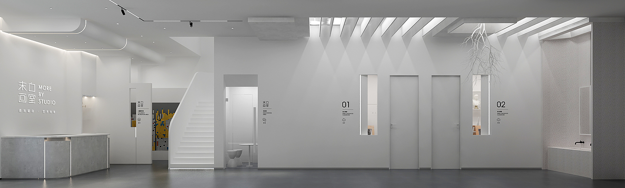 末白画室｜魔戏空间设计案例（图ZMjI3NTIzMTQ0） - 其他空间 - 站酷设计师魔戏空间设计原创素材 - 站酷ZCOOL