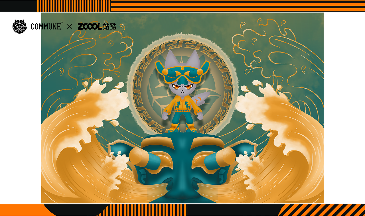 三星堆幻师（图ZMjc0NTc3NjUy） - IP形象 - 站酷设计师靈丘岳原创素材 - 站酷ZCOOL