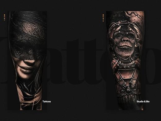 一番·一站.160期丨“永生礼服”纹身行业官网赏析