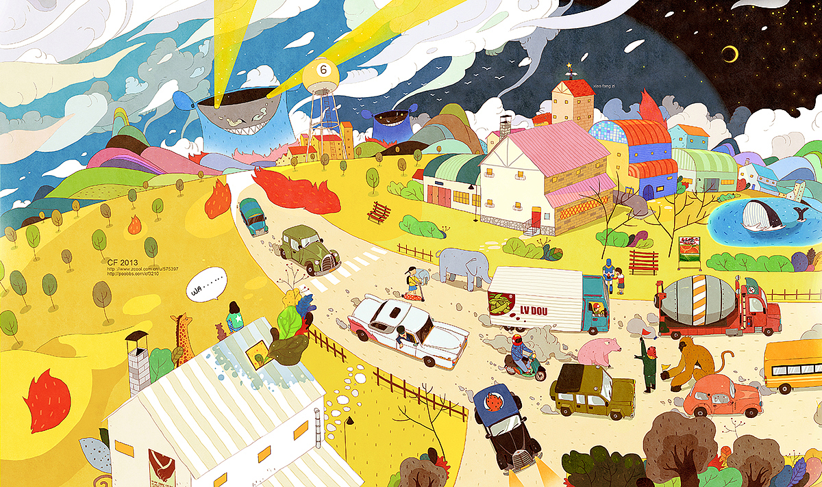 小插图（图ZMTAwMTY0NDg=） - 创作习作 - 站酷设计师飞行猴原创素材 - 站酷ZCOOL