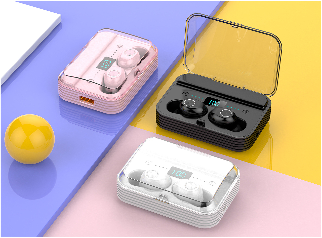 蓝牙耳机渲染图（图ZMTc2MTk1MjA4） - 电子产品 - 站酷设计师非知之原创素材 - 站酷ZCOOL