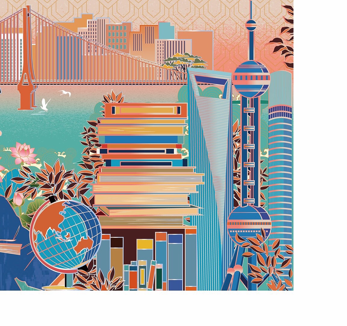 China Daily 《中国日报》插画周末版