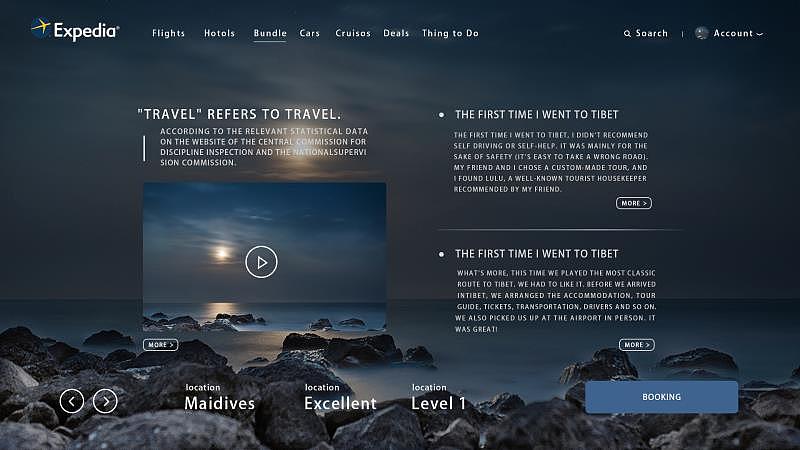 一屏式网站（图ZMjI3MjI5NzI4） - 其他网页 - 站酷设计师両氏精灵原创素材 - 站酷ZCOOL
