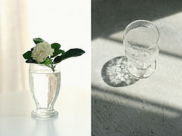 玻璃杯產(chǎn)品拍攝｜自然光靜物