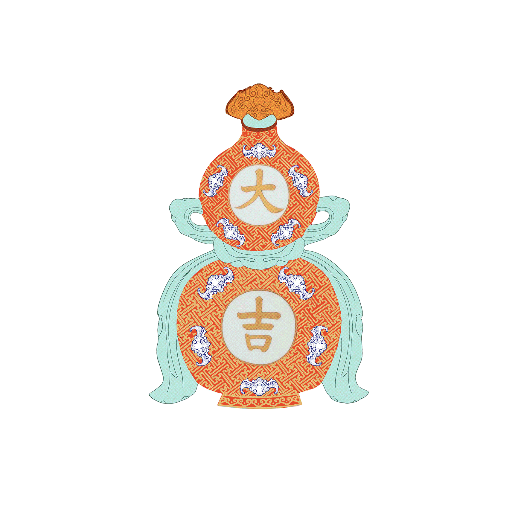 《衣尚中国》图纹之美(图ZMjY1NTkzODY0) - 商业插画 - 站酷设计师BanBan半半原创素材 - 站酷ZCOOL