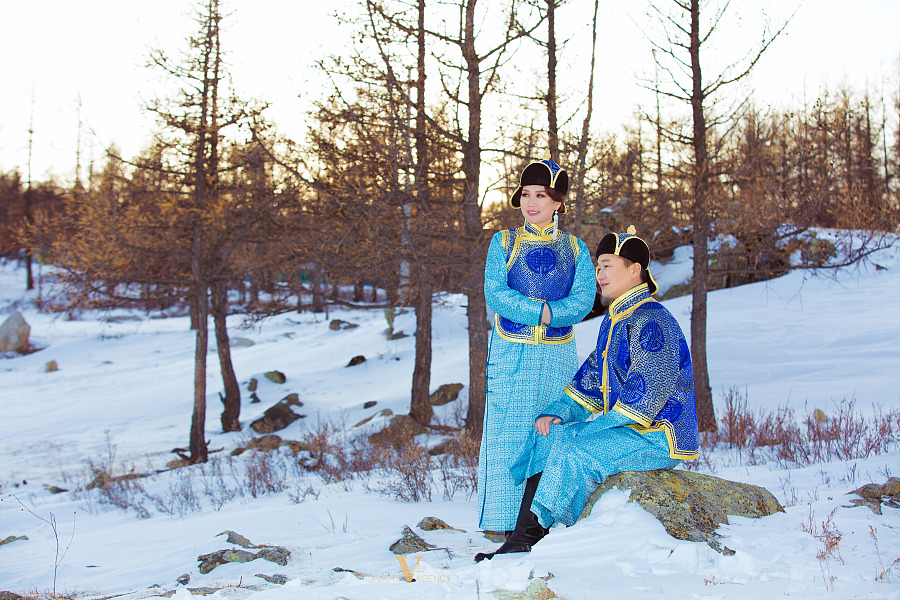 原创作品:蒙古族风光 婚纱 结婚照