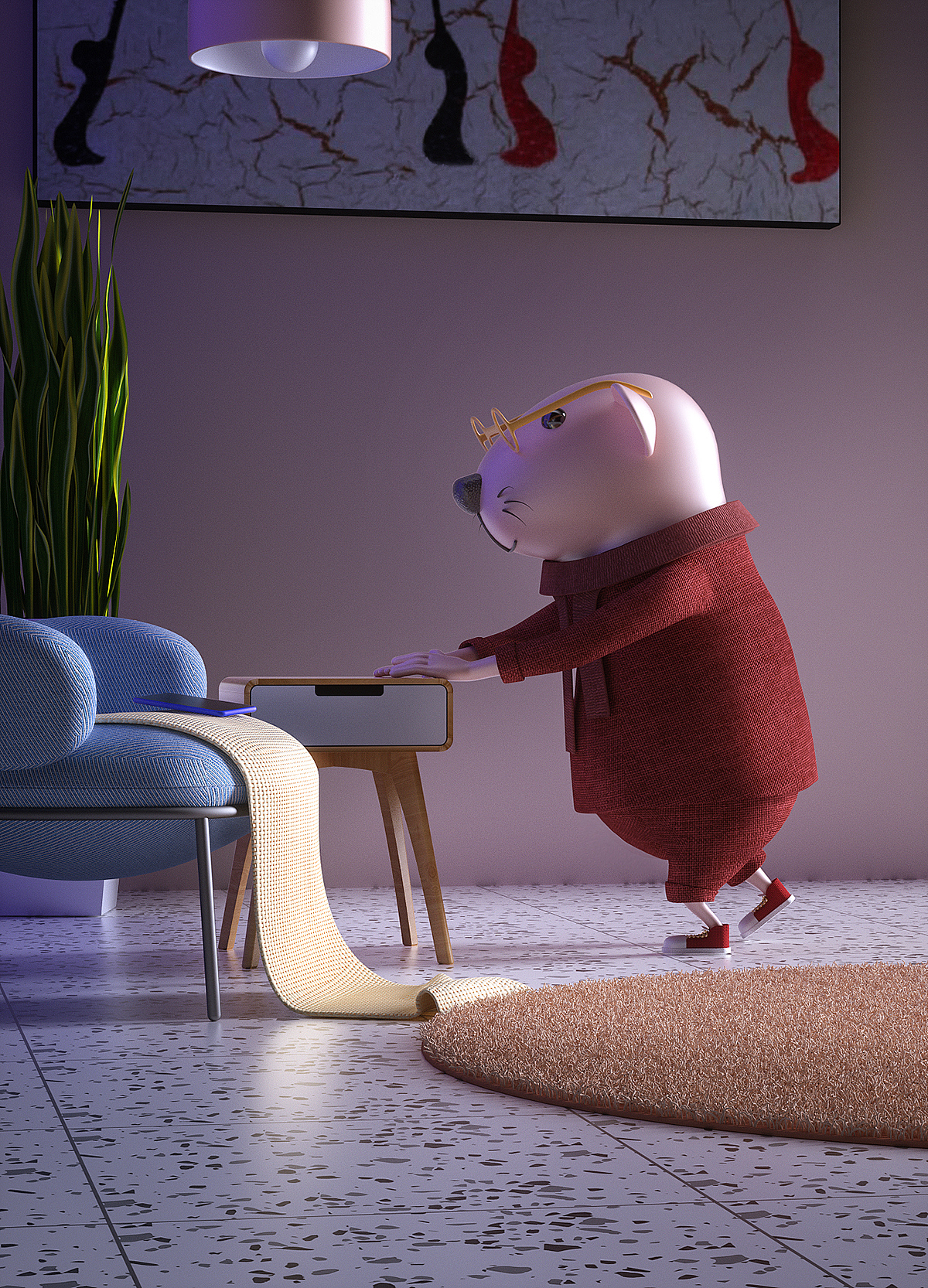 2020年1-4月三维作品整理 C4D&OC（图ZMjA0NjgxNjA4） - 场景 - 站酷设计师一凡YFAN原创素材 - 站酷ZCOOL