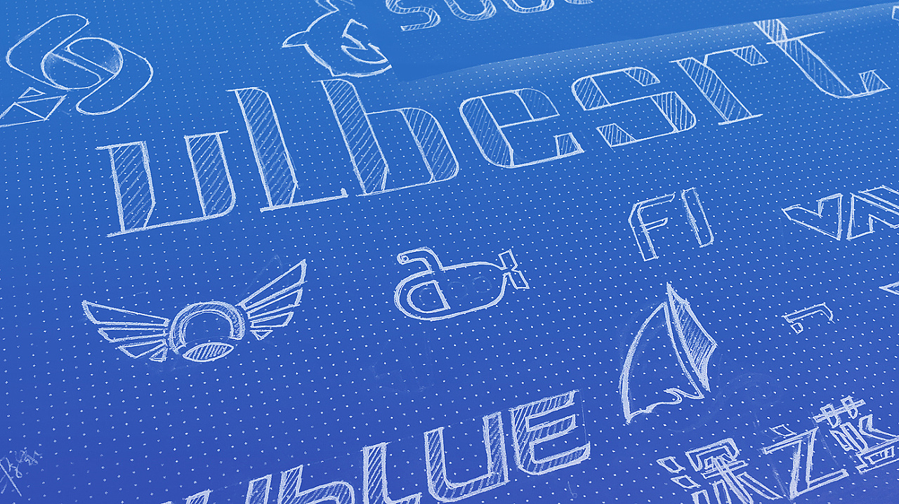 sublue品牌标识设计提案