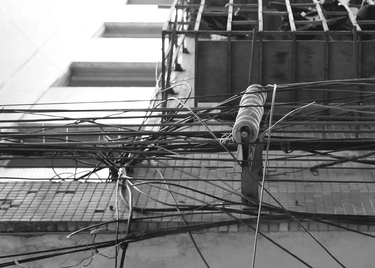 摄影照片一组,城中村