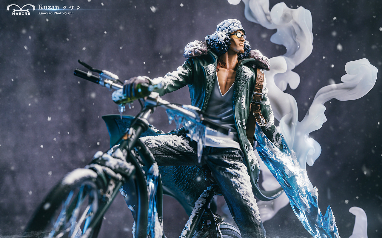 海军大将青雉雕像摄影