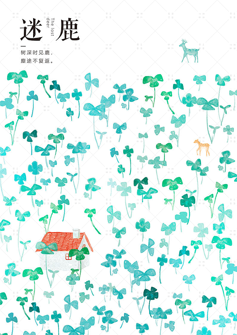 迷鹿（图ZMTM3OTI4NjQ4） - 创作习作 - 站酷设计师ESTS原创素材 - 站酷ZCOOL