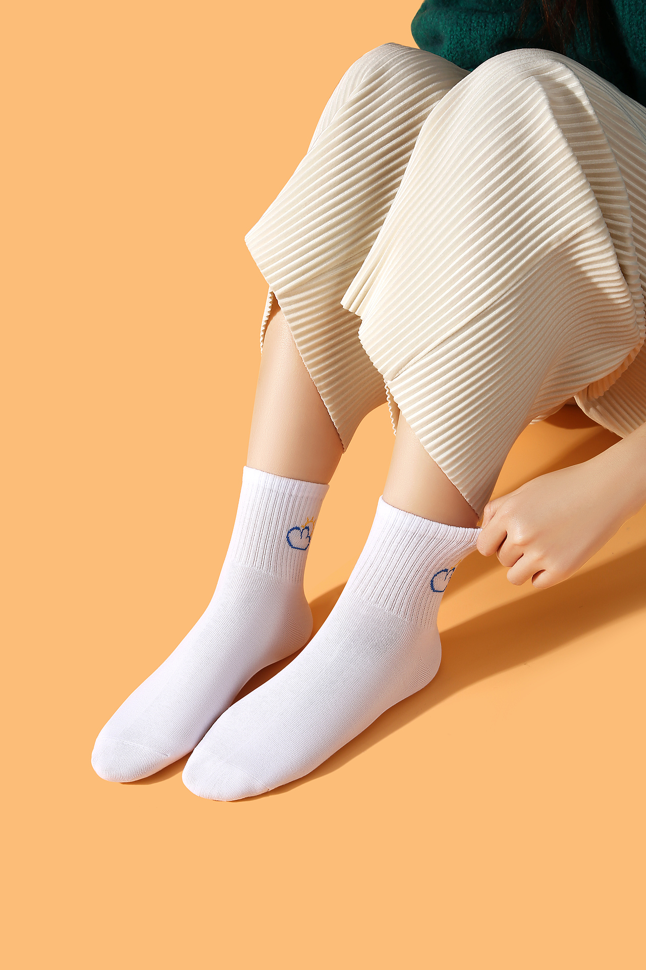 电商袜子 静物修图 产品修图